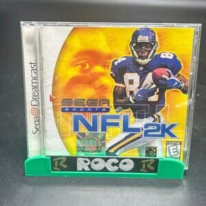 NFL 2K DC (Sega Dreamcast, 1999) Sega Sports Football Video Game Visual Concepts